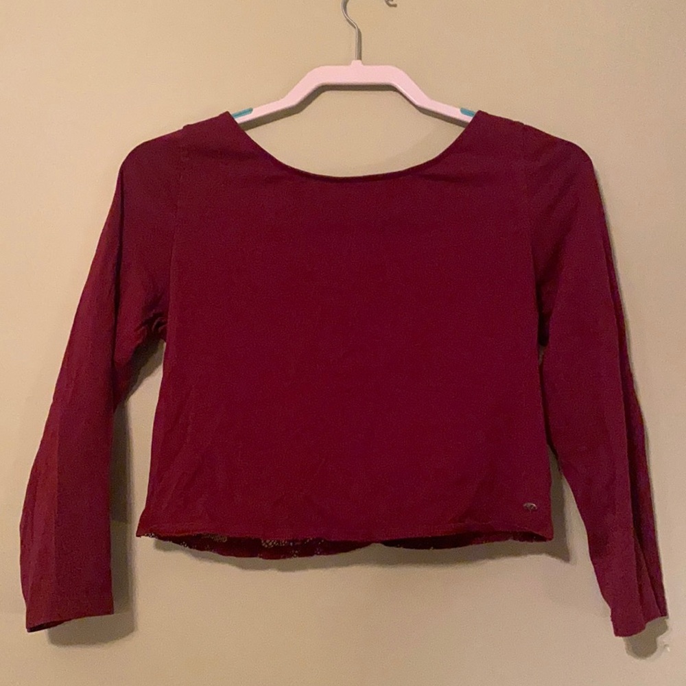 Open Back Long Sleeve